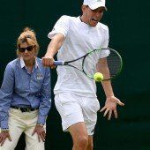 Thiem servierte sich in Runde zwei