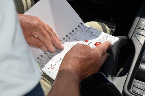 36 Seiten starkes Roadbook gespickt mit schwierigen Aufgaben.
