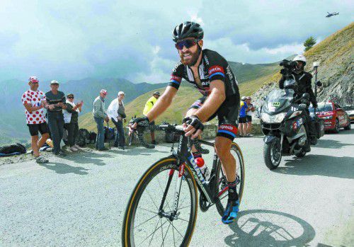 45 Kilometer allein unterwegs: Der Deutsche Simon Geschke schrieb bei der Tour de France die Geschichte der 17. Etappe.