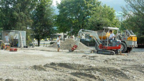 67 Parkplätze entstehen auf dem „Schuler-Areal“ in Bregenz. FST