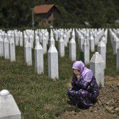 Gedenken an Srebrenica