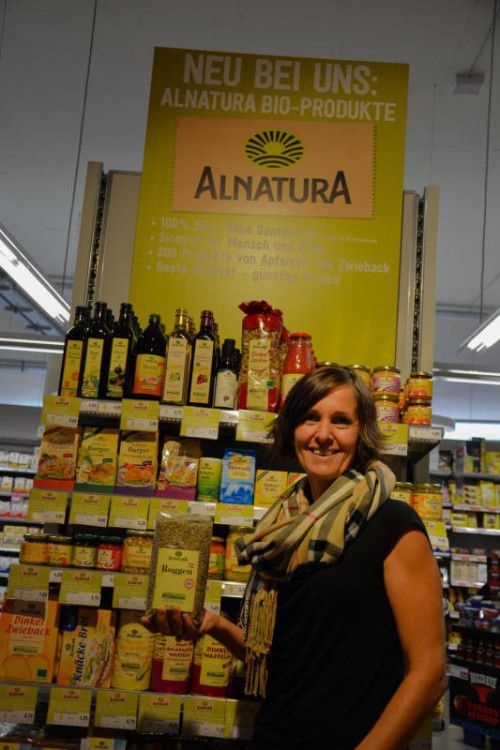 Alnatura-Produkte sind bei den Kunden beliebt.