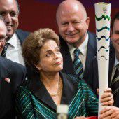 Olympia-Fackel für Rio 2016 wurde vorgestellt