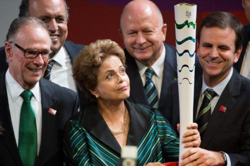 Brasiliens Staatschefin Dilma Rousseff.