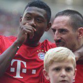 Erste Spiele für David Alaba