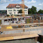 Bauarbeiten gehen voran