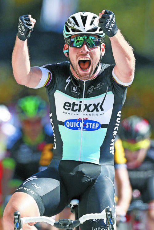 Der Schnellste auf den letzten Metern: Mark Cavendish. Foto: apa