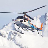 Neuer Hangar für Helikopter in Zürs