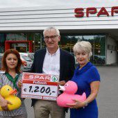 Spar Fußach spendet 1200 Euro
