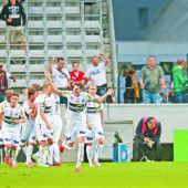 Altach mit Sensationssieg beim Europacup-Debüt