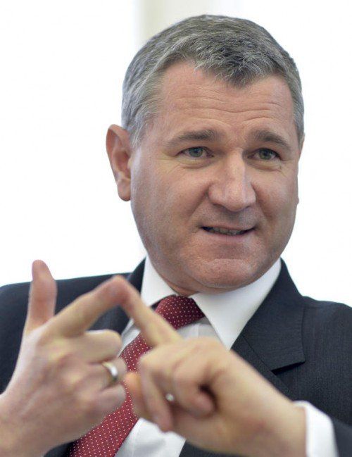 Georg Niedermühlbichler versichert: kein Rot-Blau.  FOTO: APA
