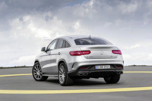 GLE Coupé von hinten: Schick statt protzig.