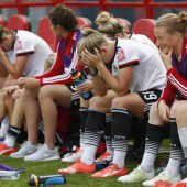 Enttäuschte DFB-Damen