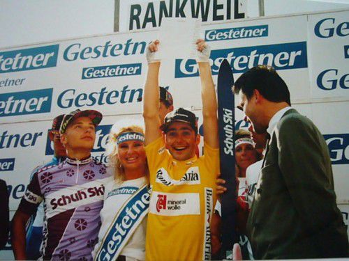 Harald Morscher bei seinem Triumph vor 21 Jahren. Foto:privat