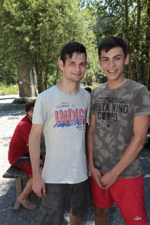Justin Profeßner und Görken Özdemir (r.). Fotos: A, Meusburger