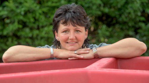 Karin Schwarzhans hat ihre Krebserkrankung gemeistert. Foto: VN/Lerch