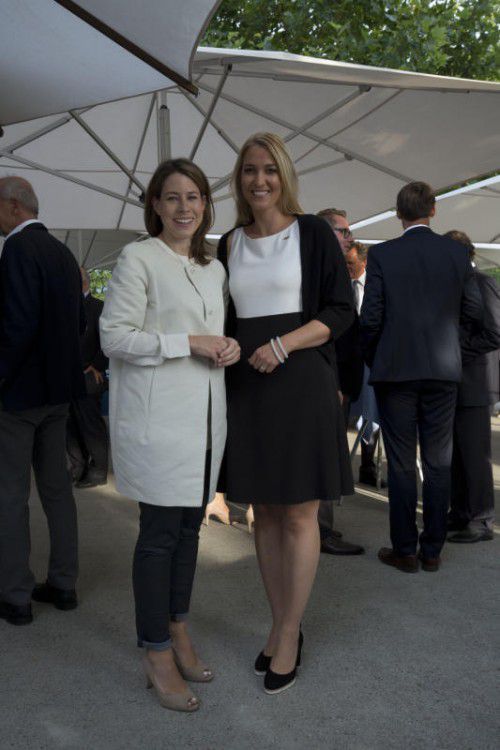 Stefanie Walser (l.) und Evelyn Dorn.