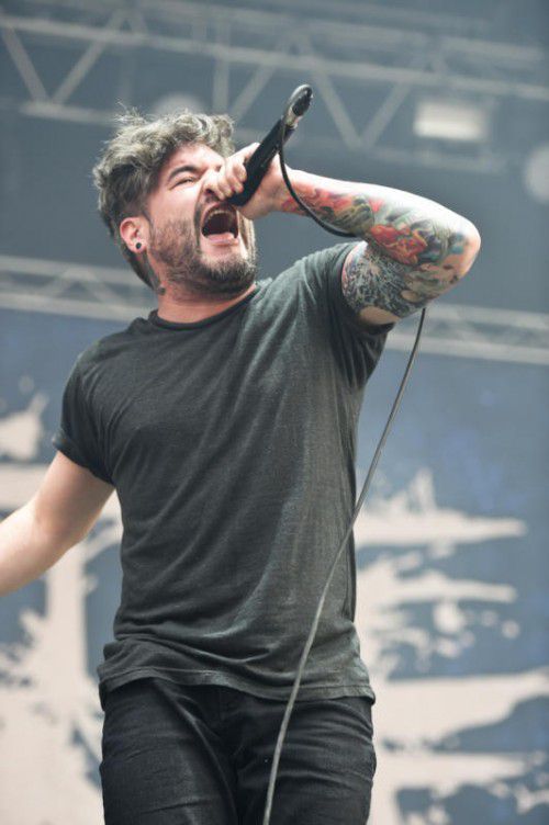 "Suicide Silence" brachte die Stimmung zum Kochen.