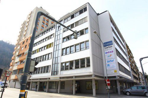 Tatort: Die Wohnungsberatungsstelle der Caritas in Feldkirch Foto:VN/HB
