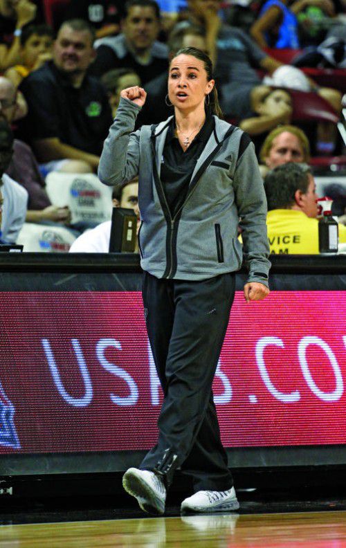 Turniersieg mit San Antonio: Becky Hammon.