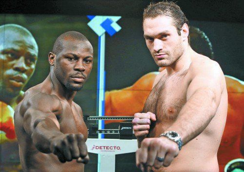 Tyson Fury, der nächste Gegner von Wladimir Klitschko. Foto: ap
