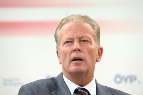 Vizekanzler und ÖVP-Bundesobmann Reinhold Mitterlehner: „Wir sind keine hierarchische Partei.“
