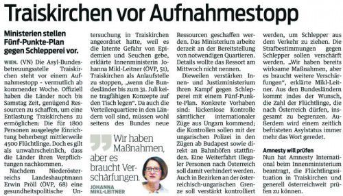 VN-Bericht vom 30. Juli 2015.