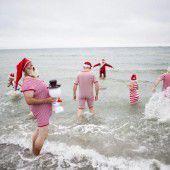 Weltweiter Wettstreit der Weihnachtsmänner