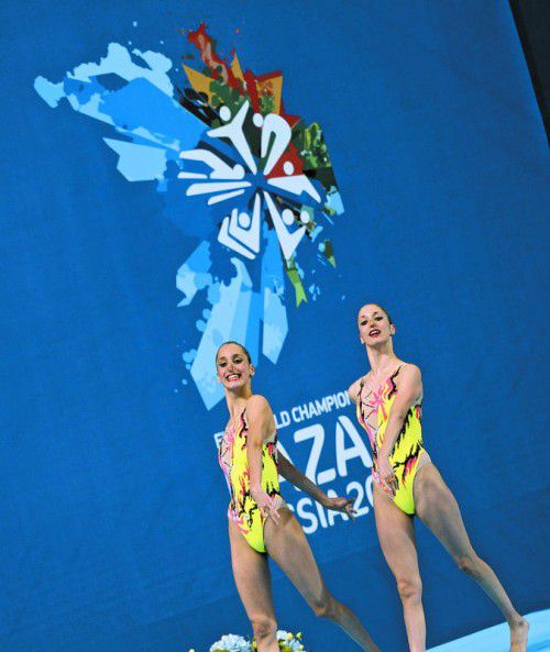 Zufrieden: Anna-Maria und Eirini Alexandri.