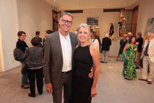 Arzt Gerhard Lingg mit Anita Lingg-Wohlgenannt.