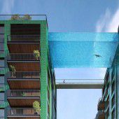 Swimmingpool in 35 Meter Höhe
