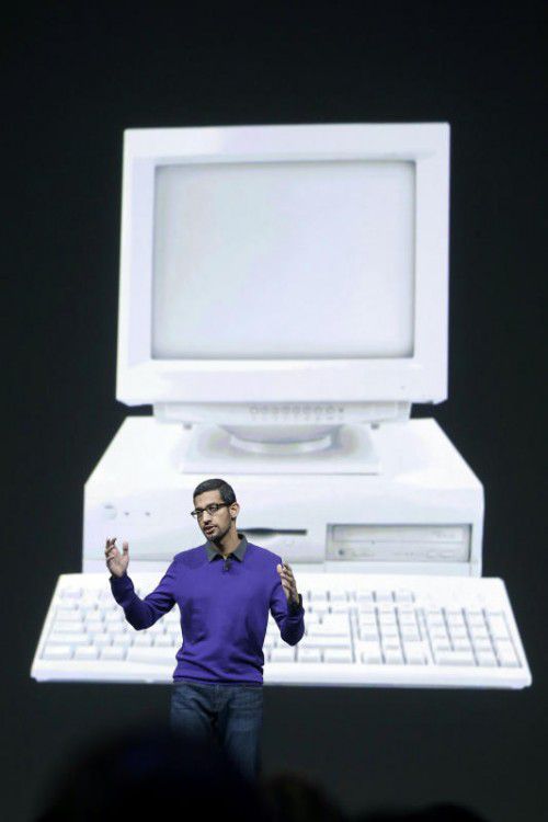 Das Online-Kerngeschäft Google wird künftig Sundar Pichai, die bisherige rechte Hand von Larry Page, führen