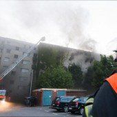 43 Verletzte bei Brand in früherem Bunker