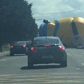 Verkehrschaos wegen Minion