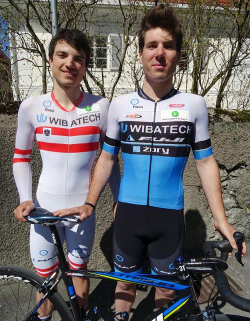Die Brüder Tobias (l.) und Dennis Wauch.