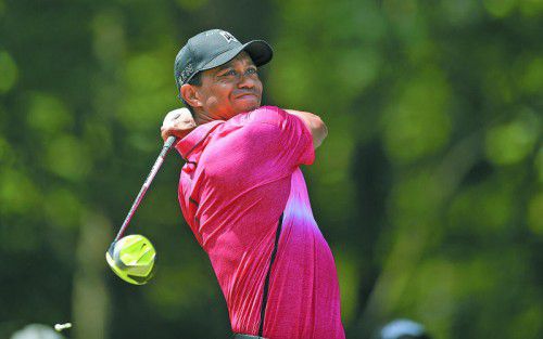 Ein gutes Resultat oder Saison-ende: Tiger Woods.