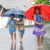 Willkommener Regen