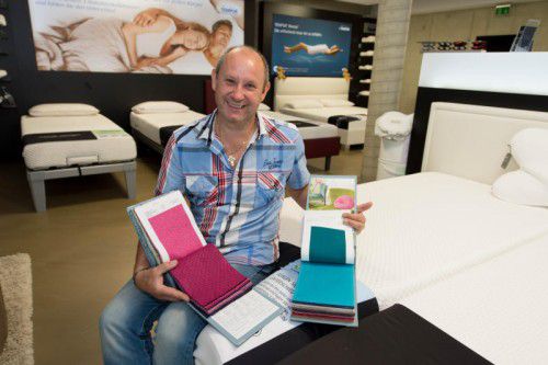 Für süße Träume sorgt „Sleep and more“-Chef Robert Holler mit seiner Expertise in Sachen Schlaf.