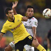 Dortmund schießt WAC 5:0 raus