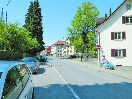 In Hohenems werden kostengünstige Alternativen für die Straßengestaltung gesucht.