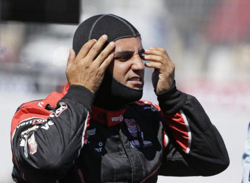 Juan Pablo Montoya vergab die Chancen auf den Titel.