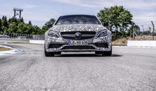 Mercedes-Benz testet derzeit das kommende AMG C63 Coupé mit mächtigen 510 PS Leistung.