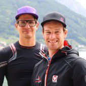 49er-Duo Delle Karth/Resch am Podest in Rio