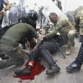 Gewaltsame Proteste in Kiew – ein Toter