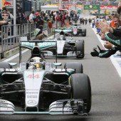Nur Hamilton hatte seinen Spaß