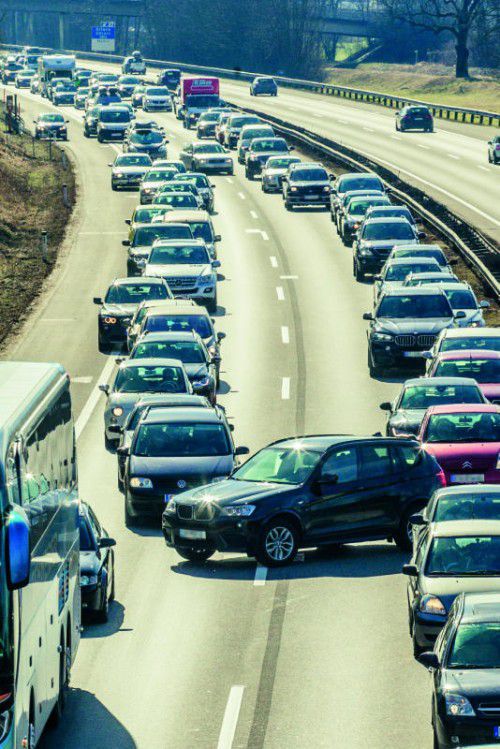 Vorarlberger fahren gegen den Strom: Weniger Autos als der Österreich-Durchschnitt.