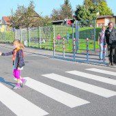 Am Zebrastreifen ist Vorsicht gefragt