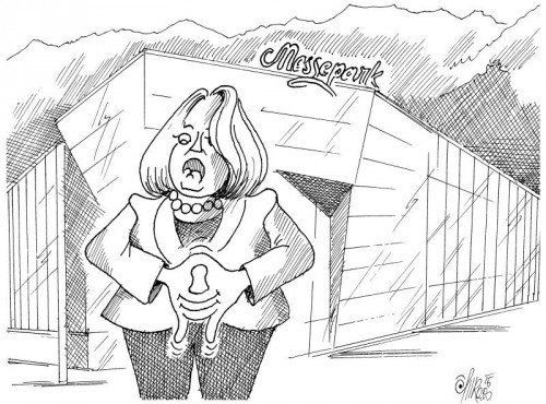 „Angela“ Kaufmann zur Messeparkerweiterung!