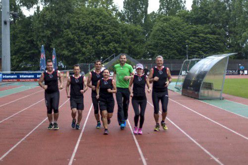 Das gemeinsame Training hat stark gemacht. Alle gehen mit Zuversicht an den Start.