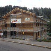 Arbeiten an Bauprojekt in Lech gehen ins Finale